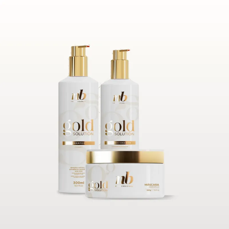 GOLD SOLUTION | Kit 3 passos